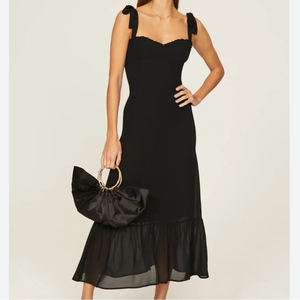 O.P.T Black Evening Dress